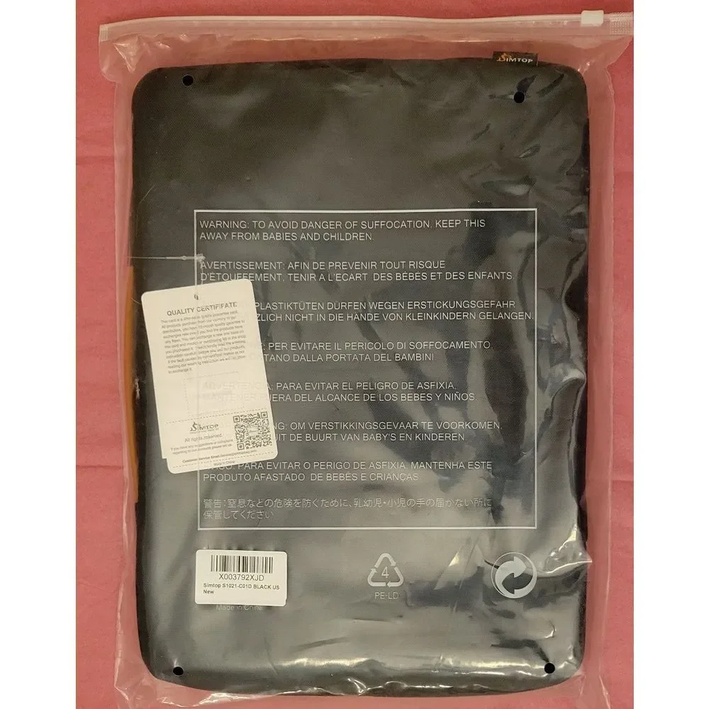 Laptop Case Bag 13.3 Inch Water Repellent Black